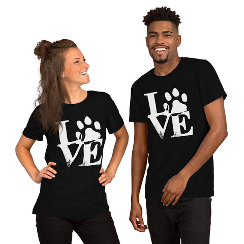 Image of Love Paws - Short-Sleeve Unisex T-Shirt
