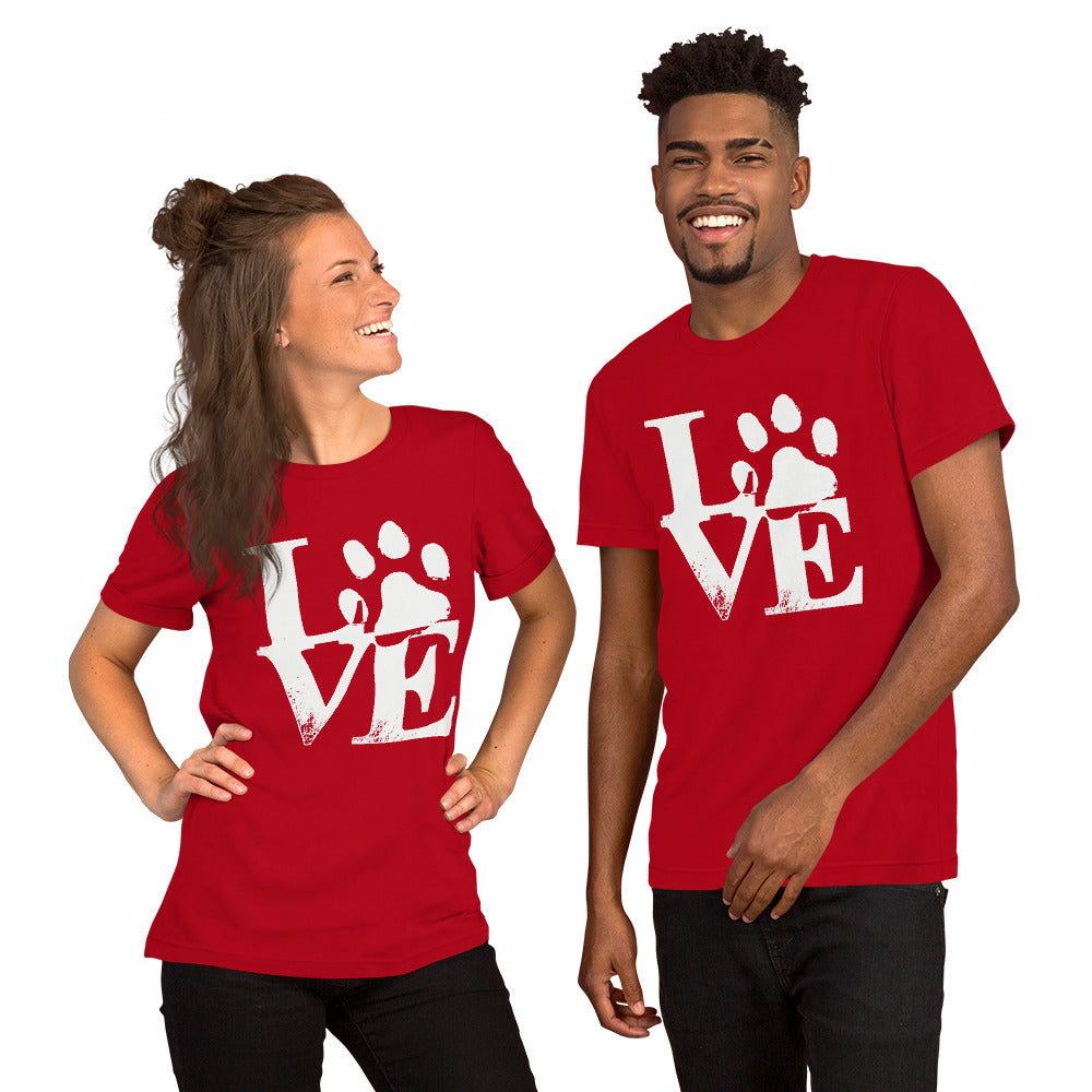 Love Paws - Short-Sleeve Unisex T-Shirt